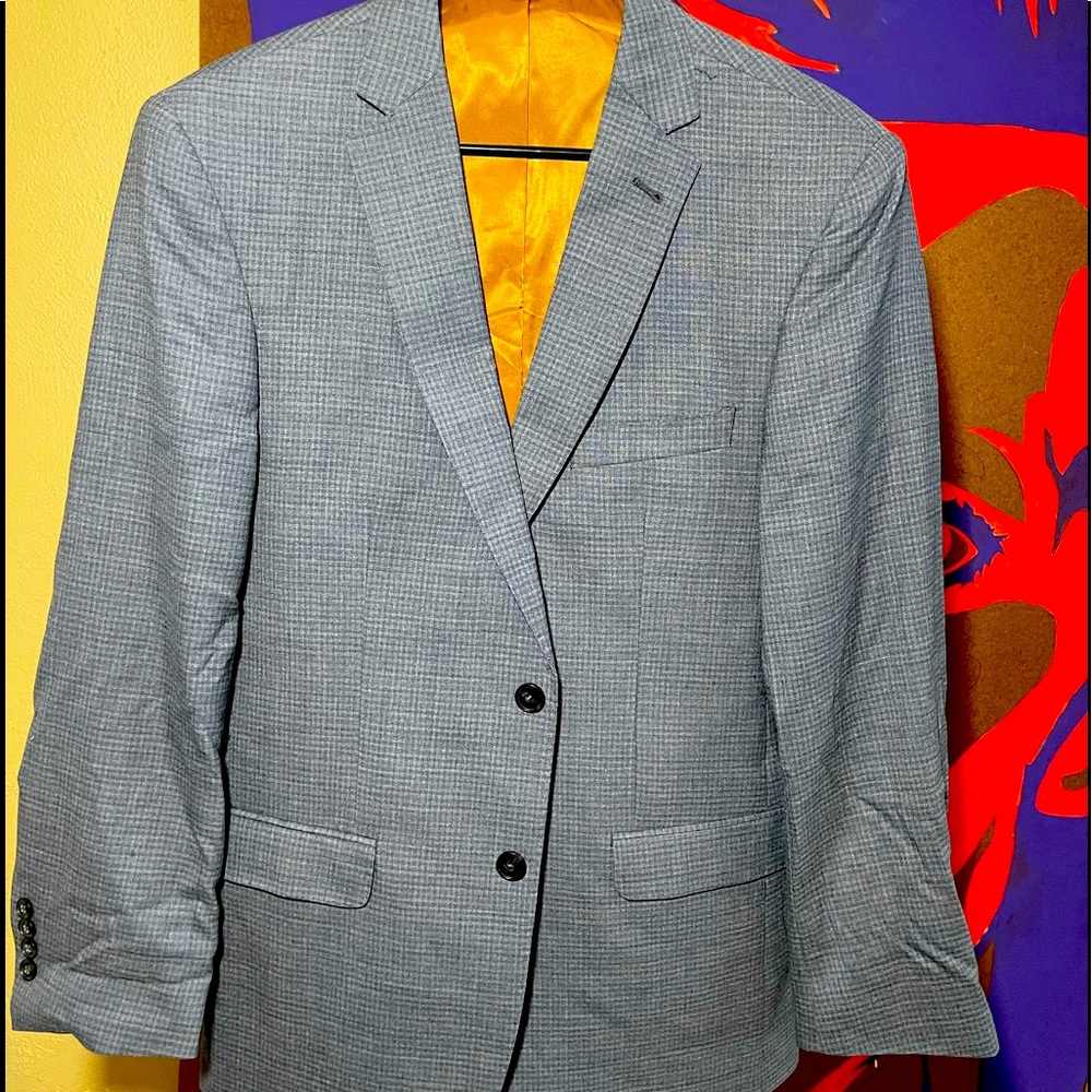 Joe A Banks sports coat light gray size 40R